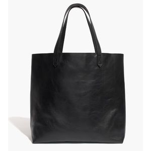 Madewell Transport Tote in All Black
